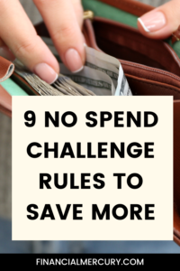 No Spend Challenge Rules