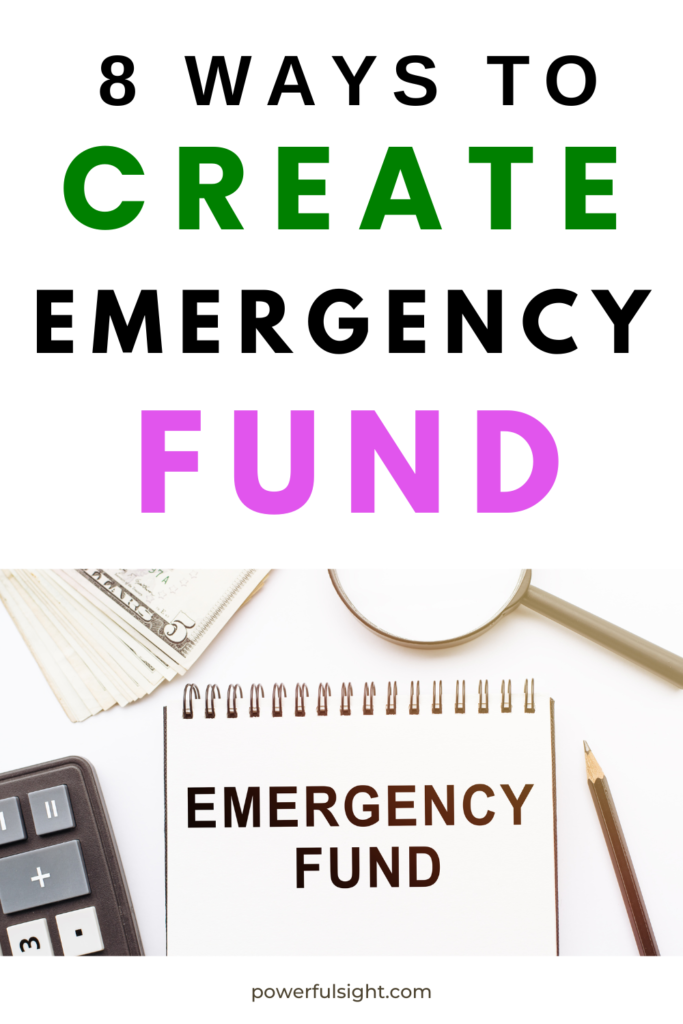 How To Build Emergency Fund
