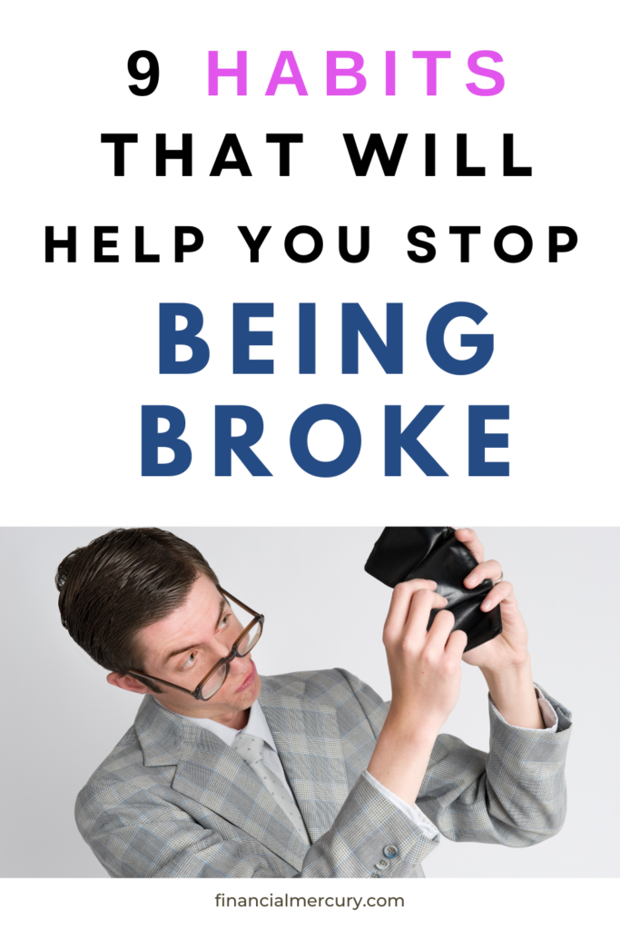 How to stop being broke