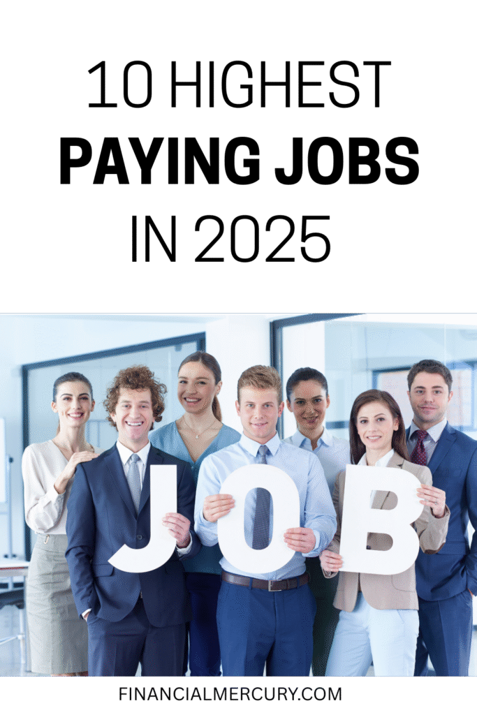 High-Paying Jobs in 2025