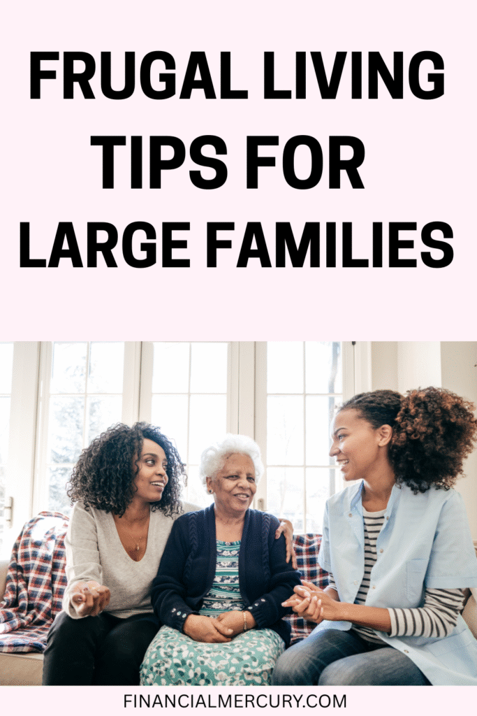 Frugal living tips for families