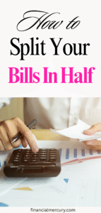 How to split your bills in half