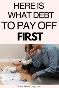 What Debt To Pay Off First