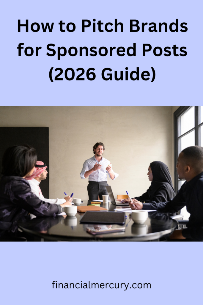 How to Pitch Brands for Sponsored Posts (2026 Guide)