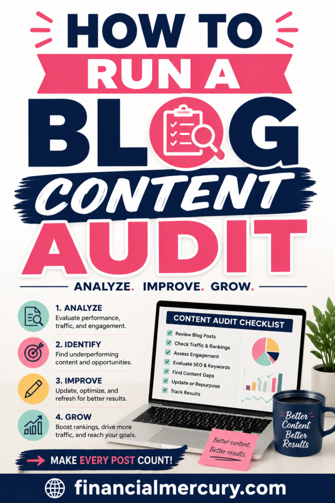 How to run a blog content audit