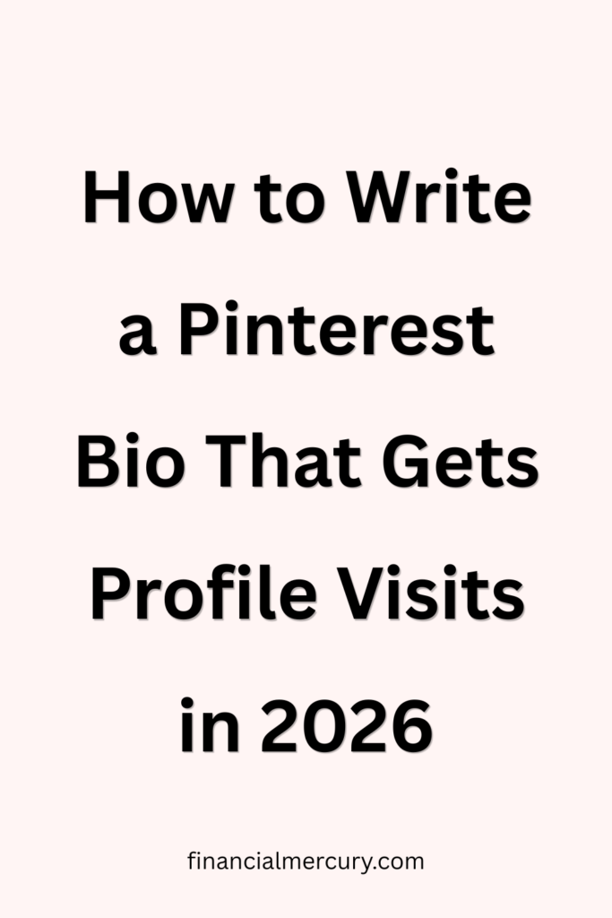 How to Write a Pinterest Bio 