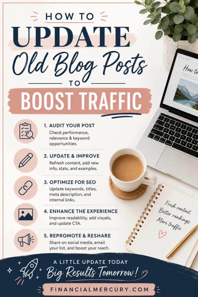 How to Update Old Blog Posts to Boost Traffic