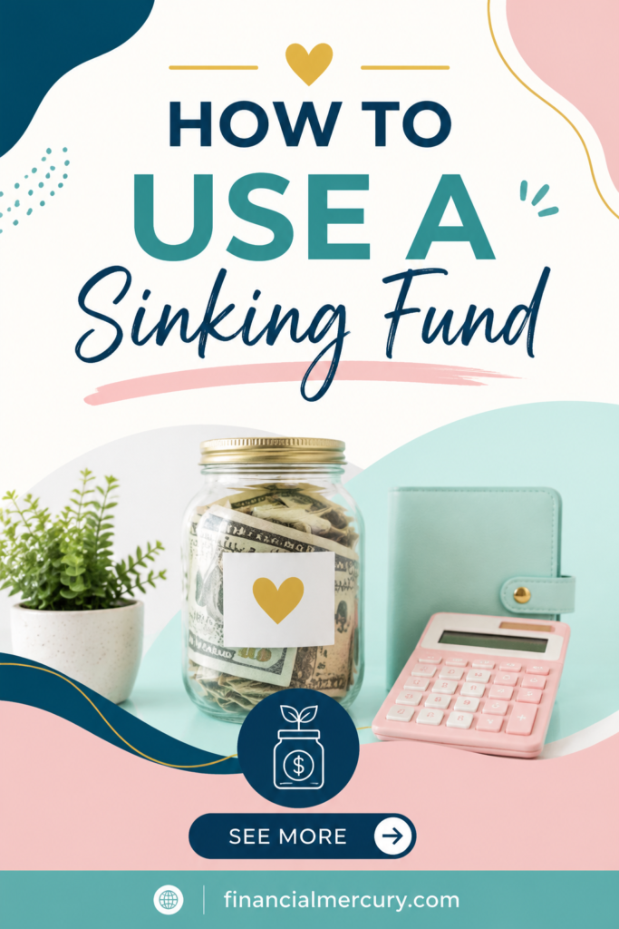 How to use a sinking fund