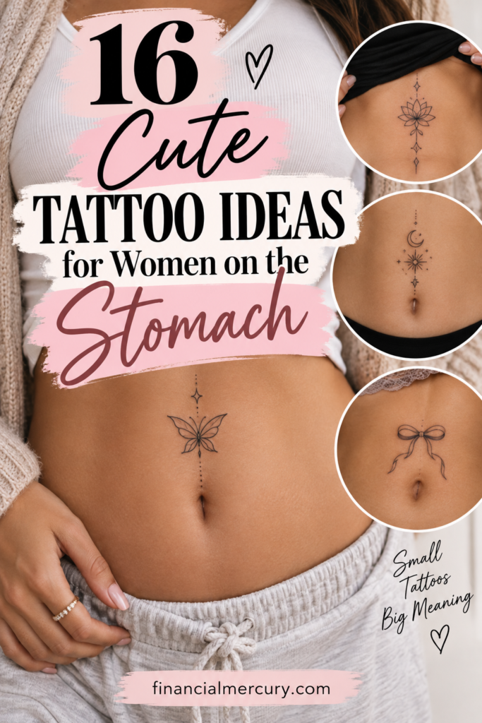 16 Stomach Tattoo Ideas For Women