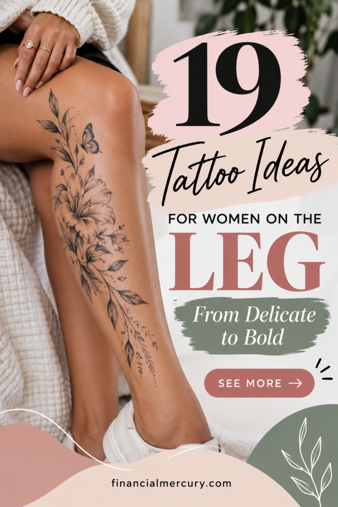 19 Leg Tattoo Ideas for Women
