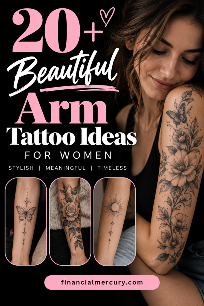 20+ Beautiful Arm Tattoo Ideas for Women