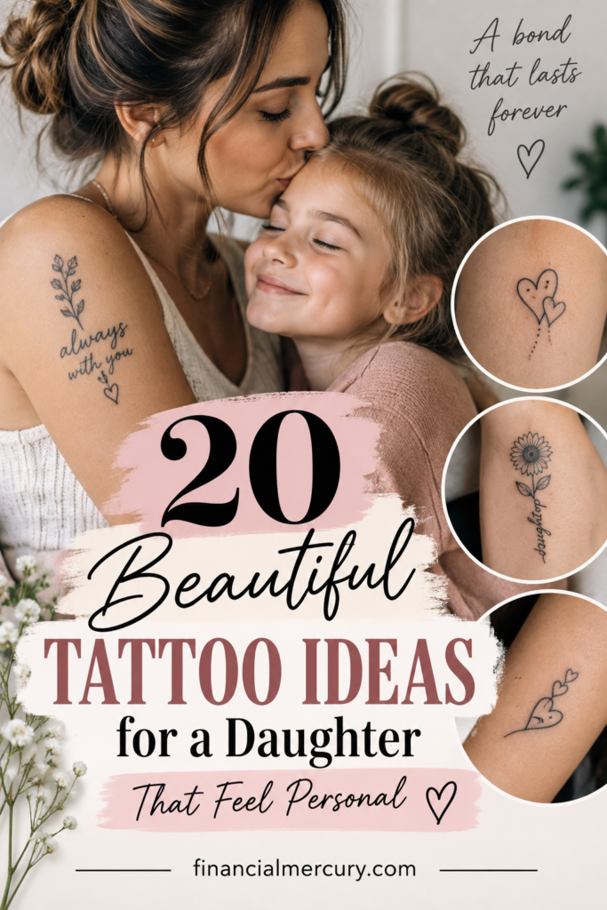 20 Beautiful Daughter Tattoo Ideas
