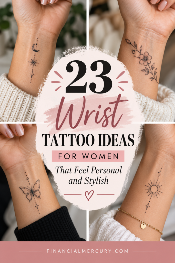 23 Wrist Tattoo Ideas for Women That Feel Personal and Stylish