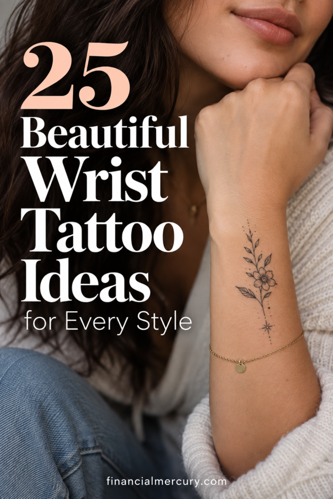 25 Beautiful Wrist Tattoo Ideas for Every Style