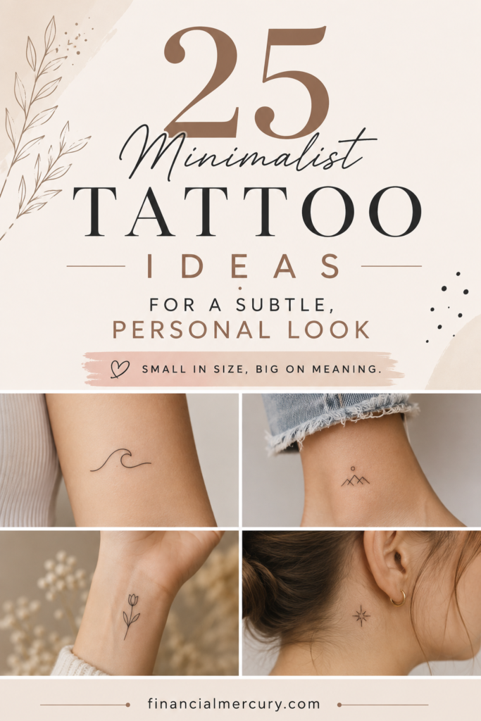 25 Minimalist Tattoo Ideas 
