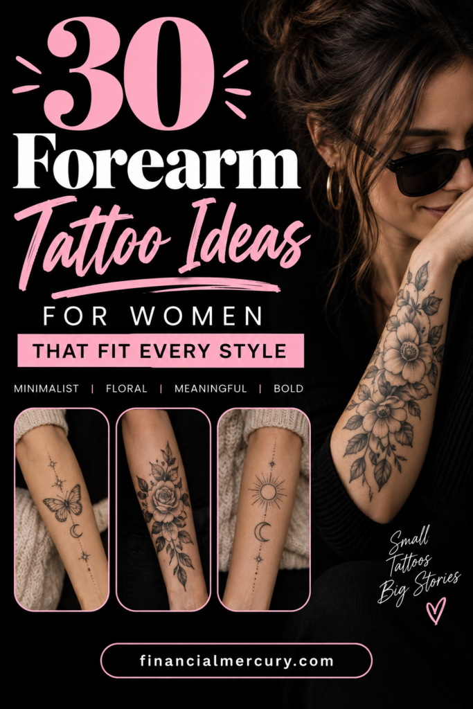 30 Forearm Tattoo Ideas for Women That Fit Every Style