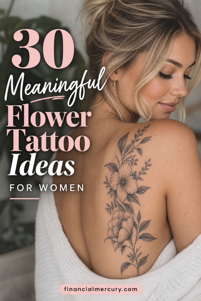 Flower Tattoo Ideas for Women