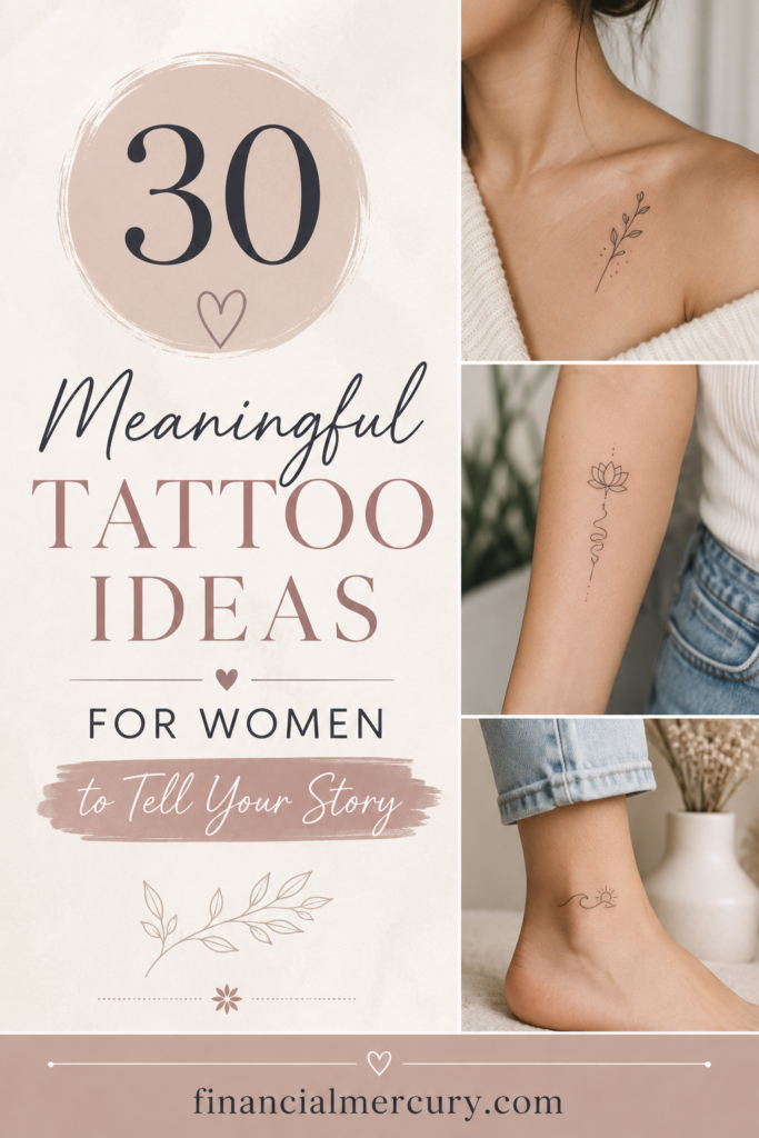 30 Meaningful Tattoo Ideas for Women to Tell Your Story