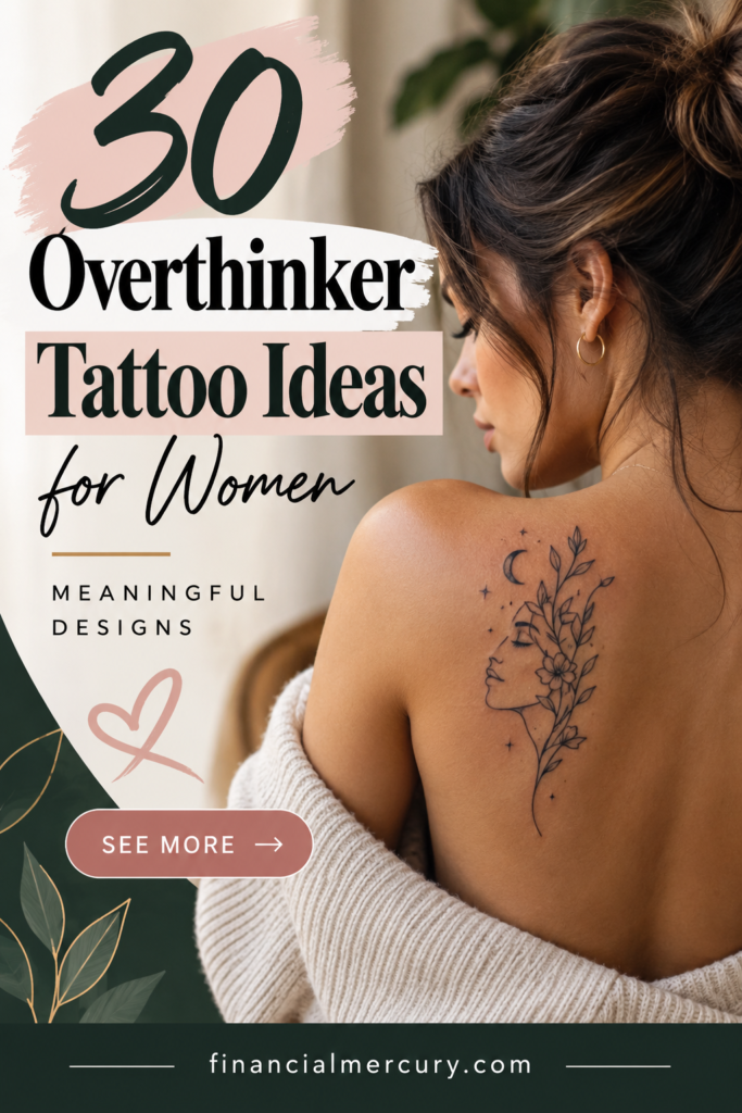 30 Overthinker Tattoo Ideas for Women