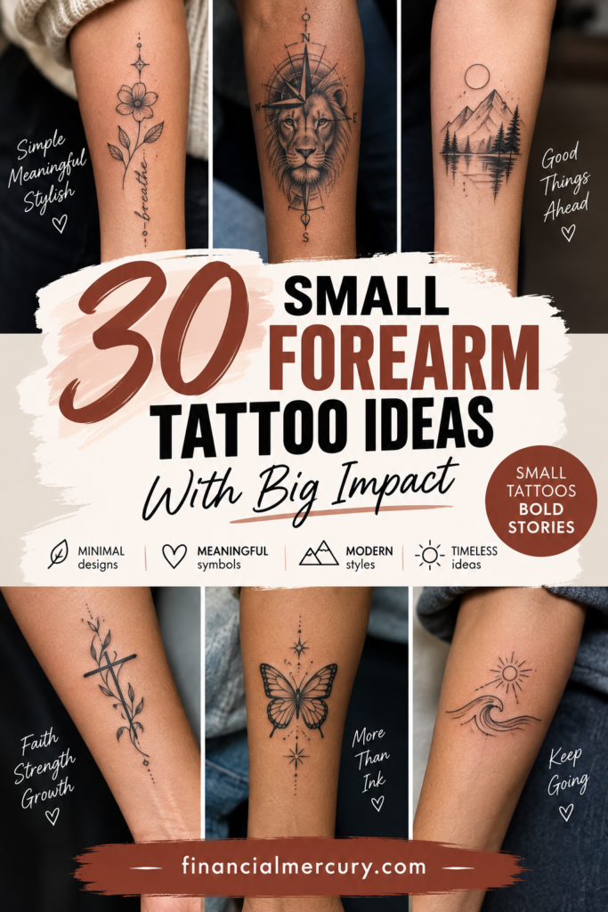 30 Small Forearm Tattoo Ideas With Big Impact
