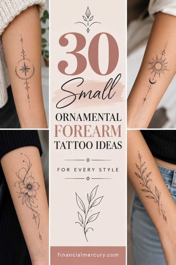 30 Small Ornamental Forearm Tattoo Ideas for Every Style