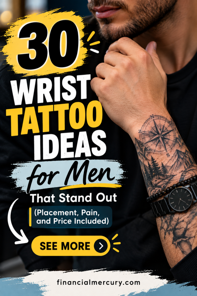 30 Wrist Tattoo Ideas for Men

