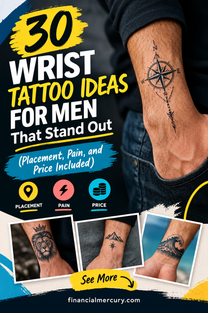 30 Wrist Tattoo Ideas for Men
