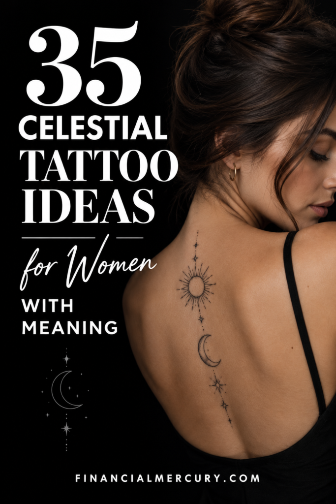 35 Celestial Tattoo Ideas for Women With Meaning