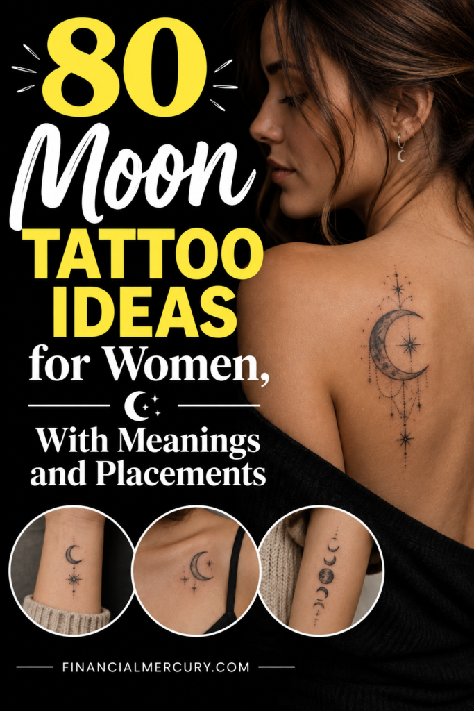 80 Moon Tattoo Ideas for Women
