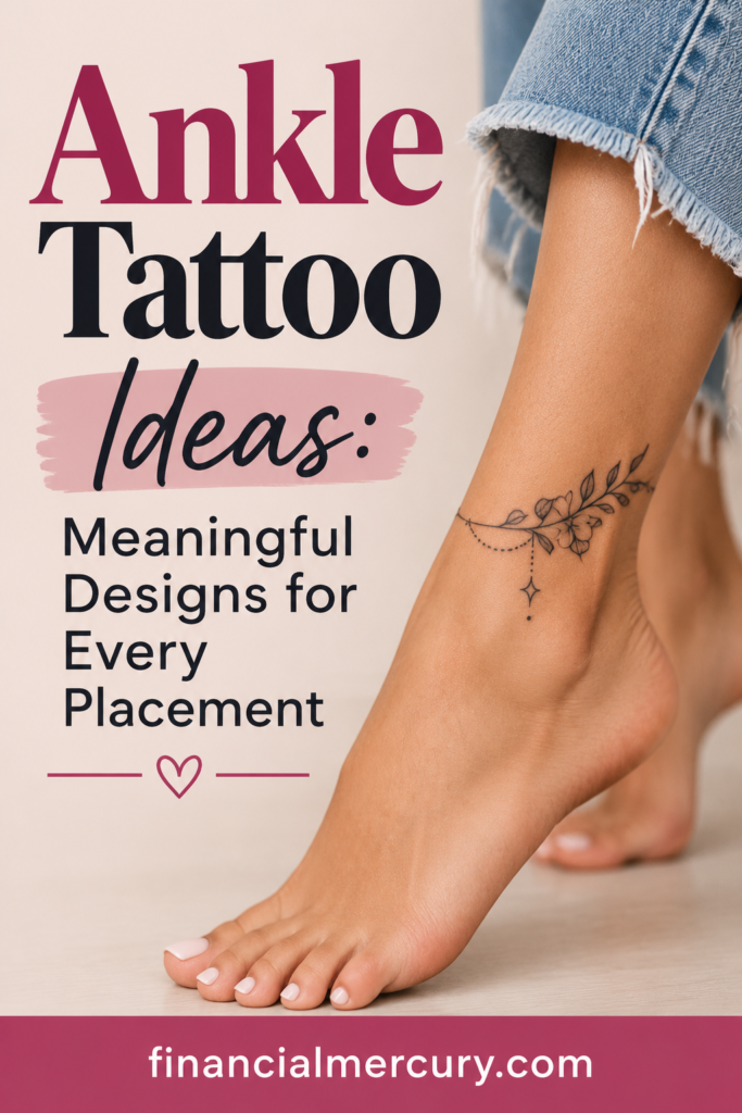 Ankle Tattoo Ideas Meaningful Designs for Every Placement