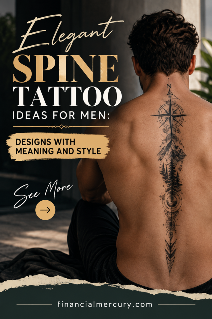 Elegant Spine Tattoo Ideas