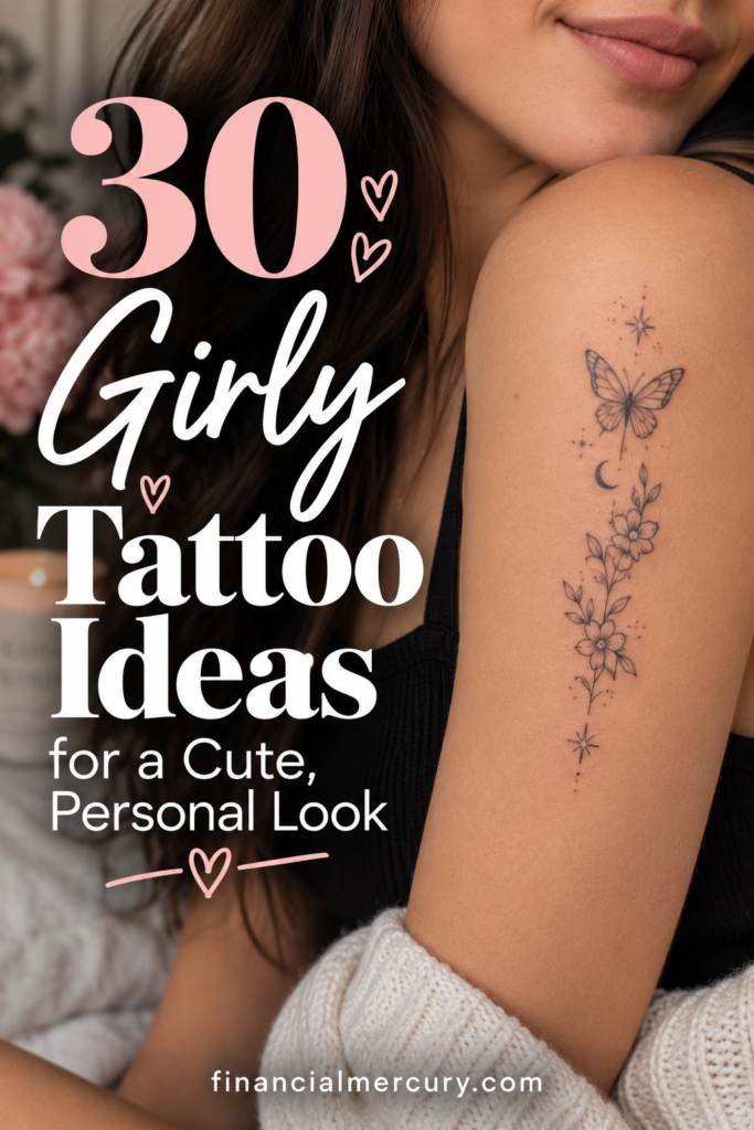 Girly Tattoo Ideas 30 Cute Designs to Inspire You