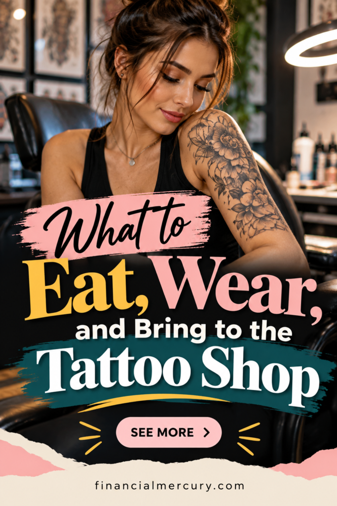 Learn what to eat, wear, and bring to your tattoo appointment, with practical tips to help you stay comfortable, prepared, and ready for your session.