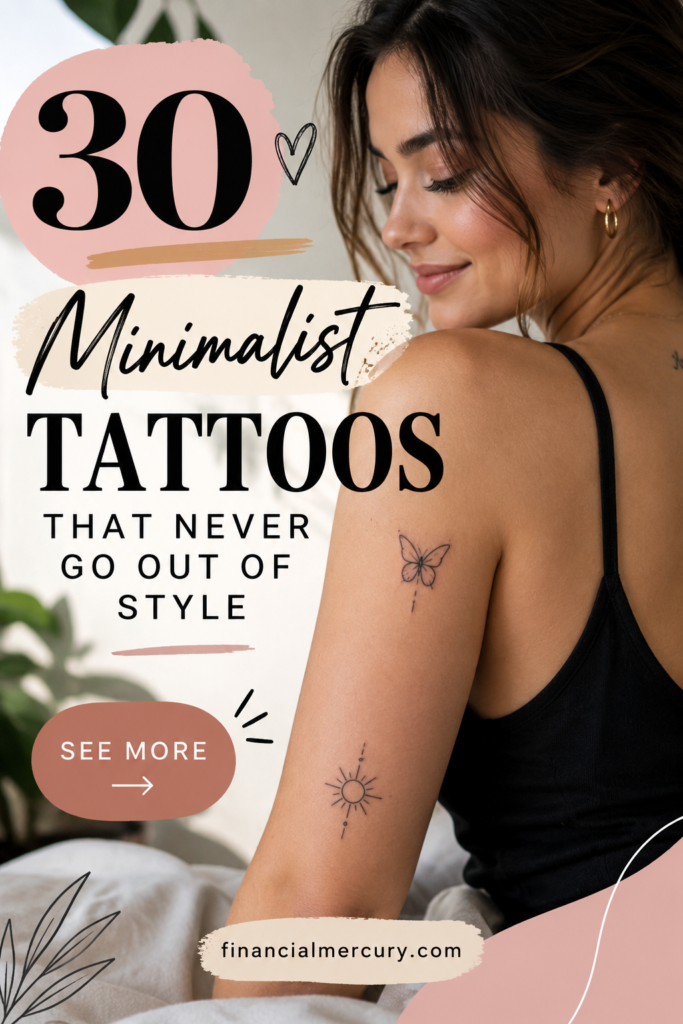 30 Timeless Minimalist Tattoo Ideas