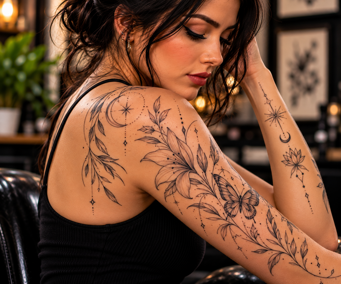 line tattoo