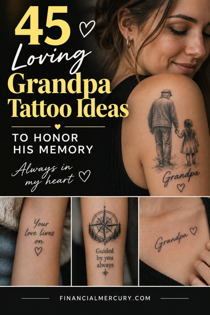 Loving Grandpa Tattoo Ideas