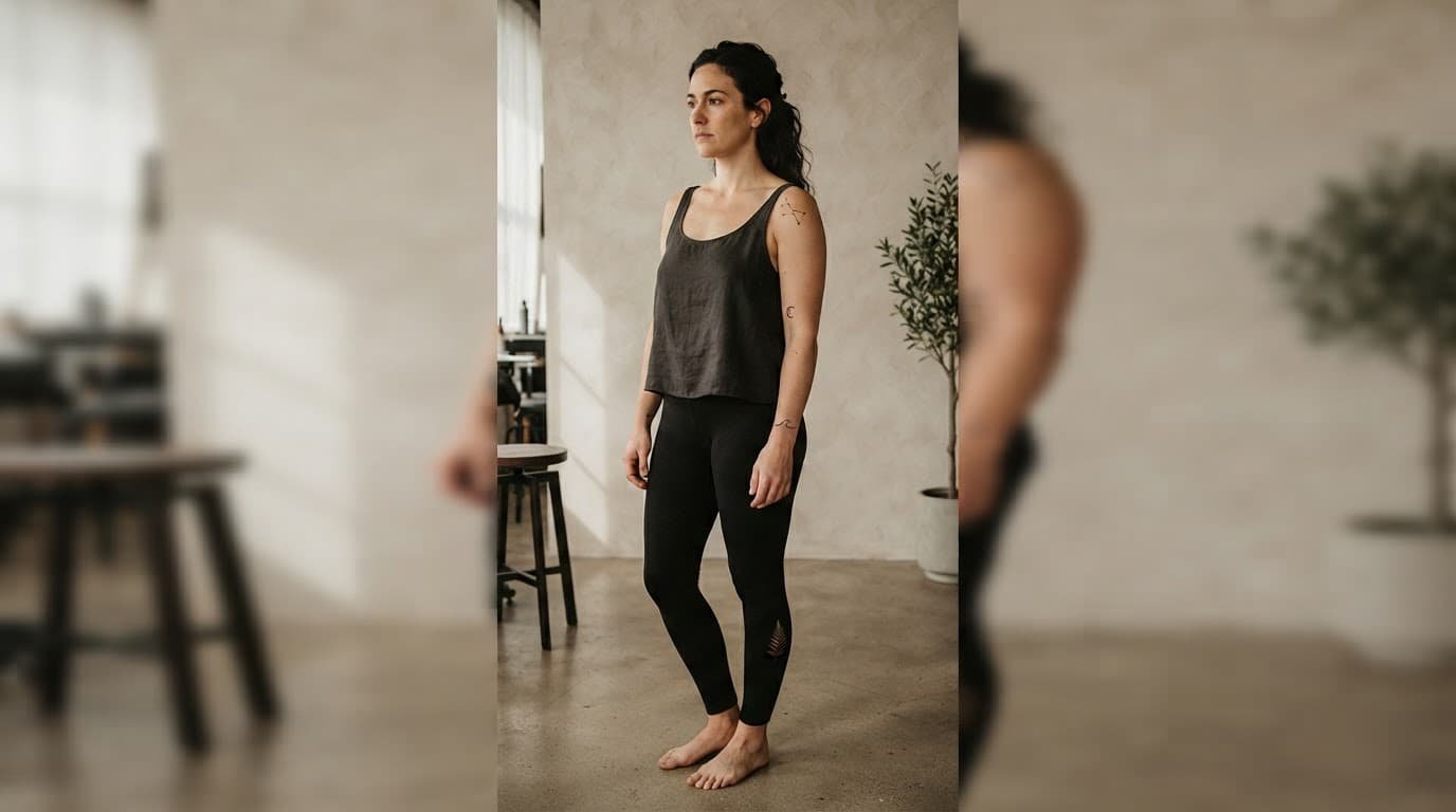 One person shows tiny tattoos on the upper arm, shoulder, forearm, and calf.